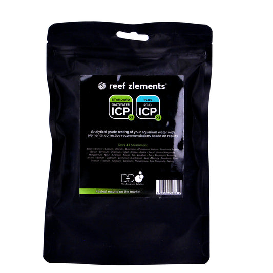 Reef Zlements ICP Test Pack - Saltwater and RO Water