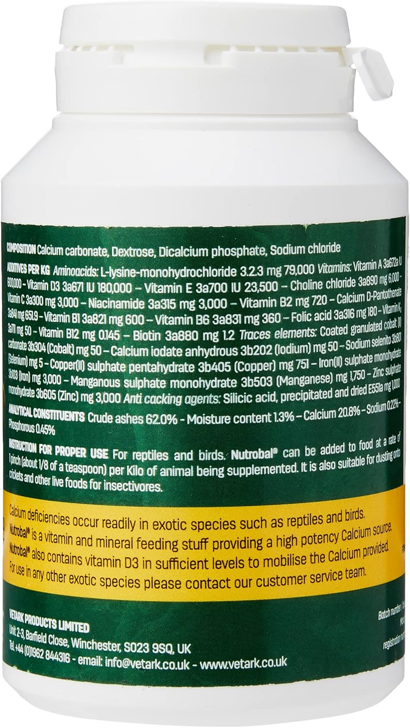 Vetark Reptile Bird Multivitamin Supplement