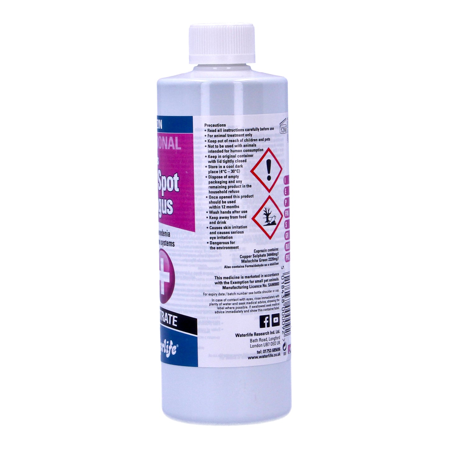 Waterlife Cuprazin 500ml