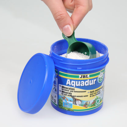 JBL Aquadur 250g – Mineral Salt for RO Water | Raises KH GH | Treats 3000L