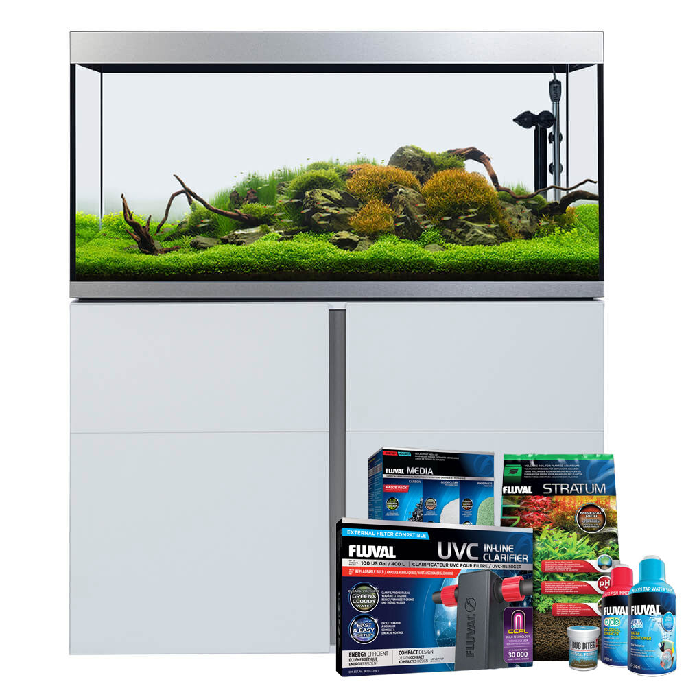 Fluval Siena 272 Aquarium & Cabinet FREE Bundle