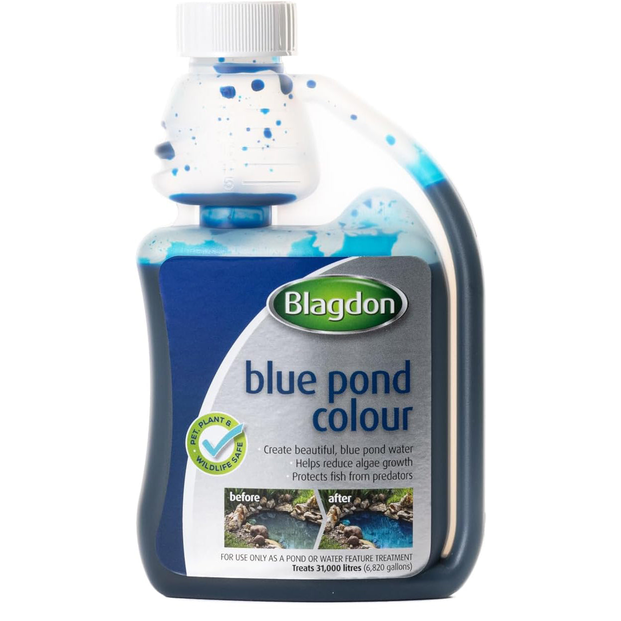 Blagdon Blue Pond Colour, Pond Dye