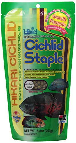 Hikari Cichlid Staple Medium Pellets 250g