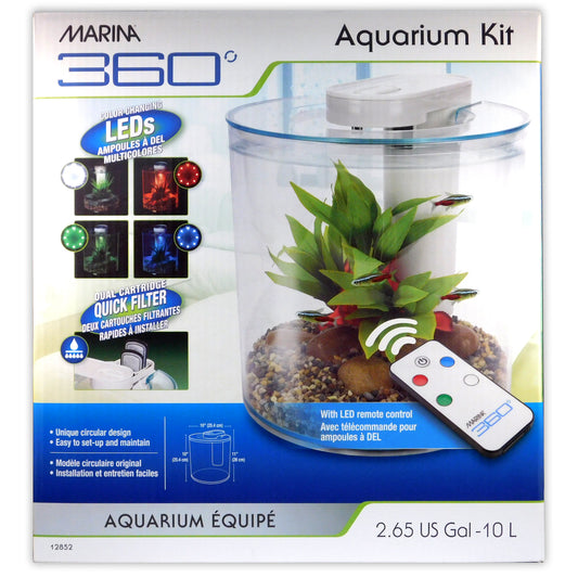 Marina 360 Aquarium w/ LED remote