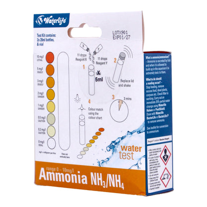 Waterlife Ammonia Nh3/Nh4 Water Test