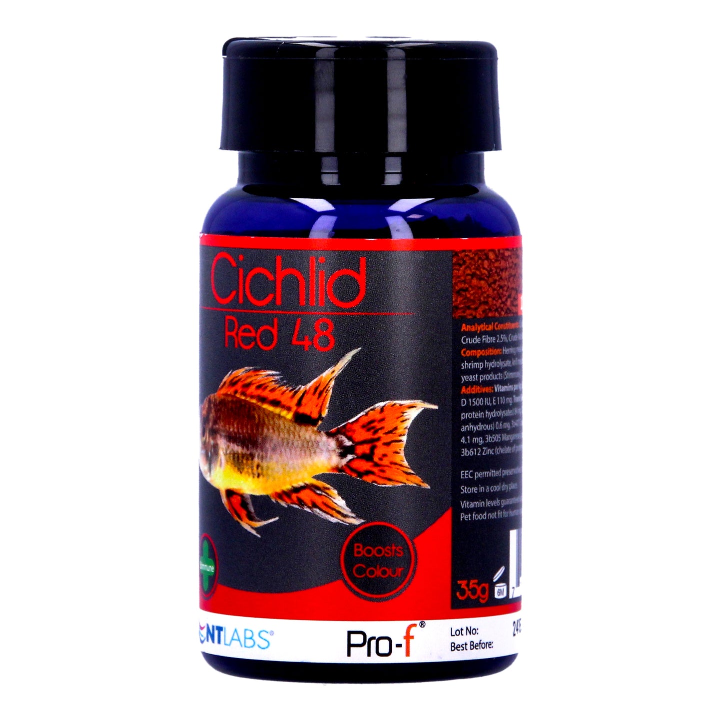 NT Labs Cichlid Red 48 Colour-Enhancing Food 45g