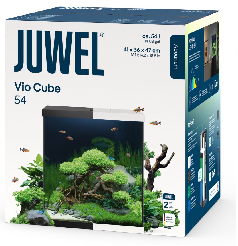  Juwel 54 L Vio Cube Aquarium Fish Tank Set with LED Lighting Filter and Heater