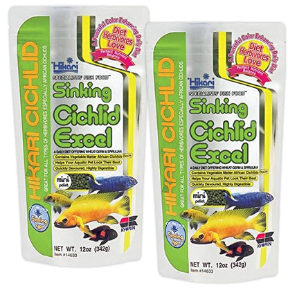 Hikari Cichlid Excel Sinking Mini Pellets
