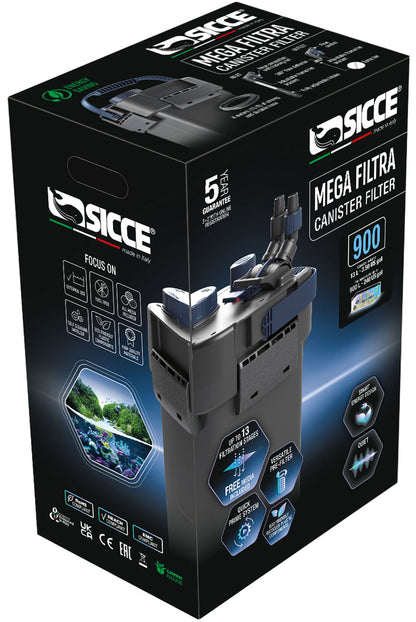 SICCE Mega Filtra External Aquarium Fish Tank Filter