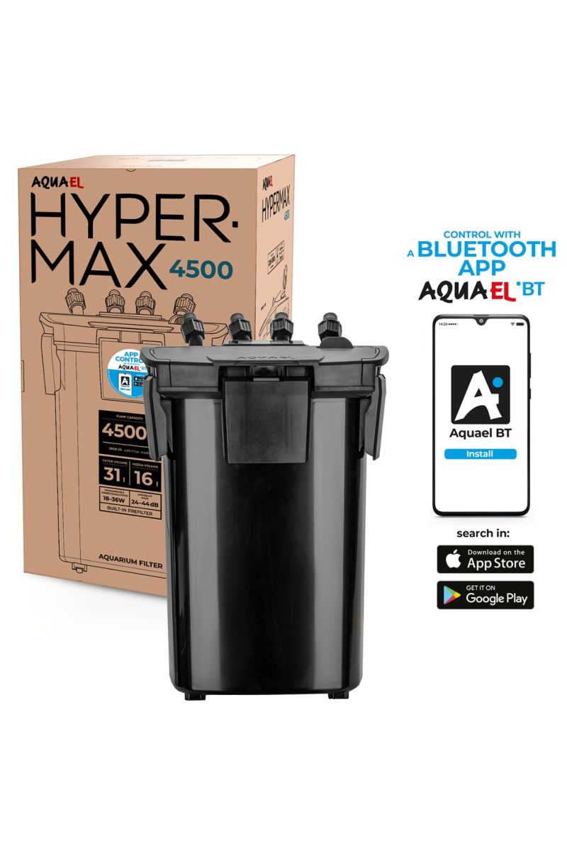 Aquael Hypermax Bluetooth 4500 External Filter