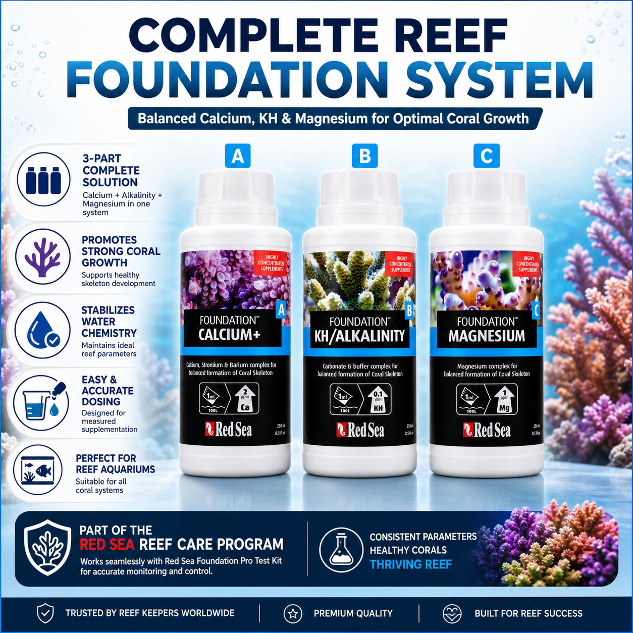 Red Sea Foundation Supplements - Complete Pack | R22006