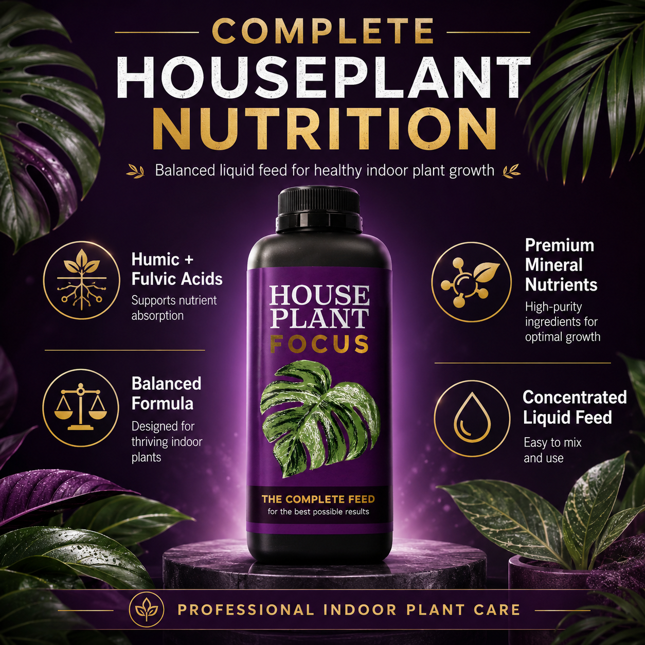 Growth Technology House Plant Focus 1L 