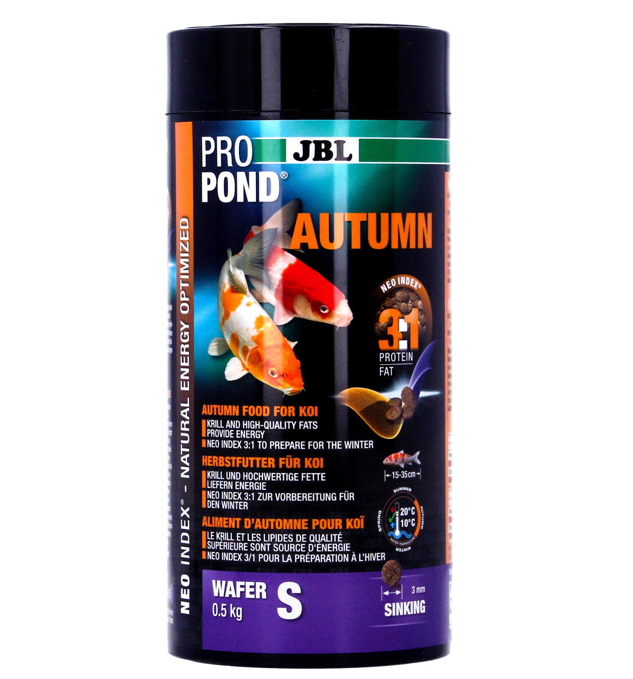 JBL ProPond Autumn Koi Fish Food S 0.5kg (BB 05/26) 