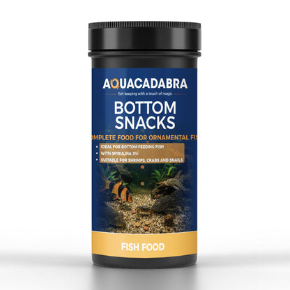 Aquacadabra Bottom Snacks 90g 360g Sinking Fish Food Pleco Catfish Shrimp