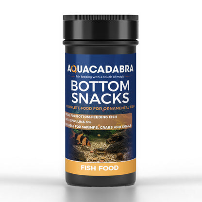 Aquacadabra Bottom Snacks 90g 360g Sinking Fish Food Pleco Catfish Shrimp