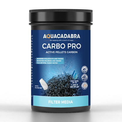 Aquacadabra Carbomax Pro Activated Carbon Aquarium Filter Media Marine Tropical