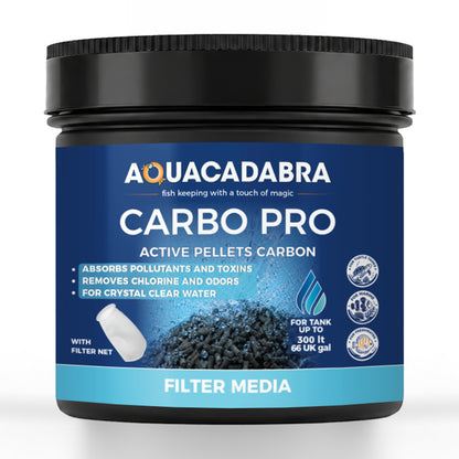 Aquacadabra Carbomax Pro Activated Carbon Aquarium Filter Media Marine Tropical