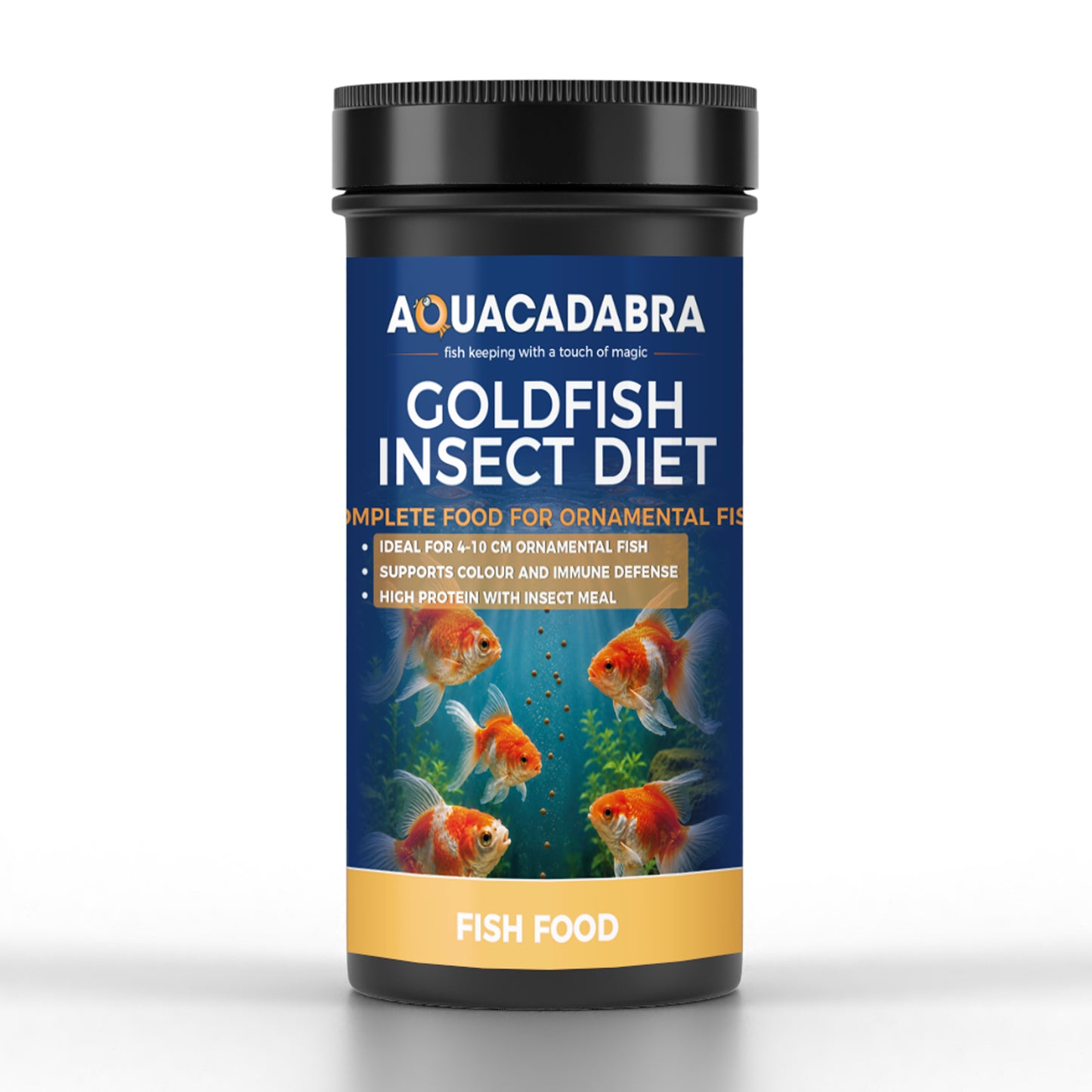Aquacadabra Goldfish Insect Diet Sinking Granules Fish Food 125g 500g