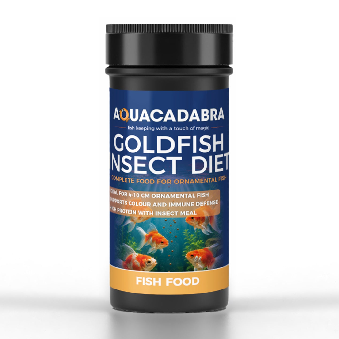 Aquacadabra Goldfish Insect Diet Sinking Granules Fish Food 125g 500g