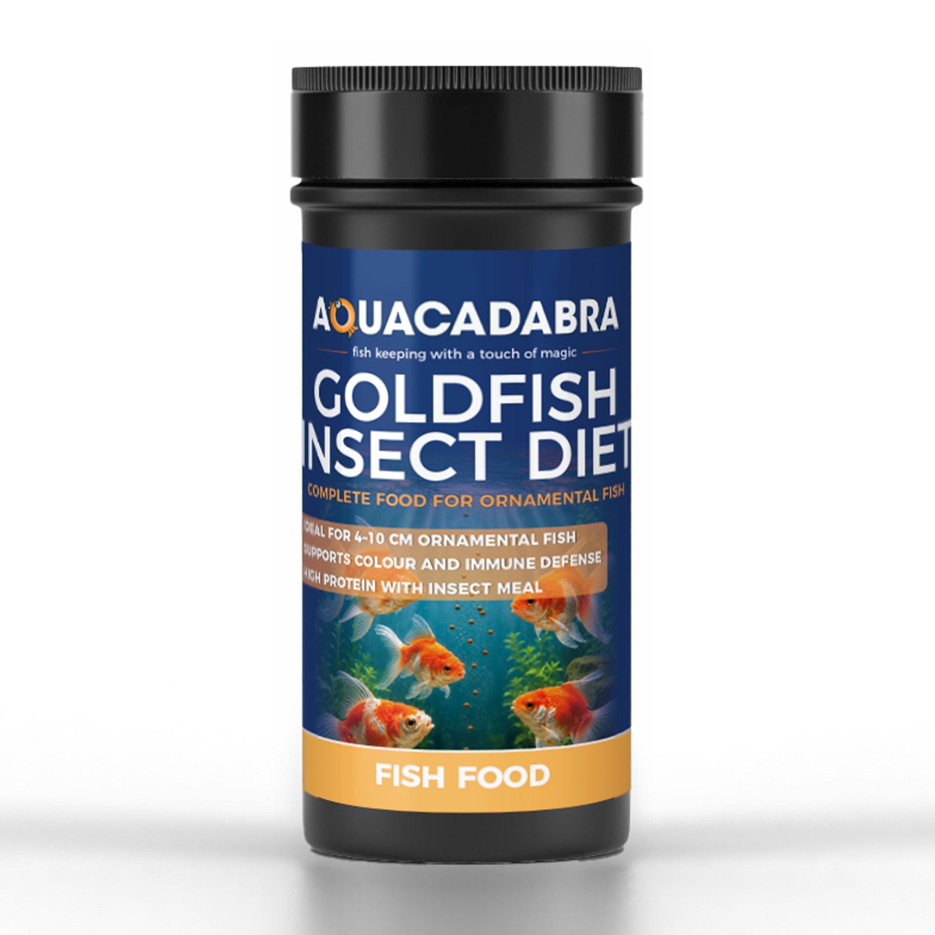 Aquacadabra Goldfish Insect Diet Sinking Granules Fish Food 125g 500g
