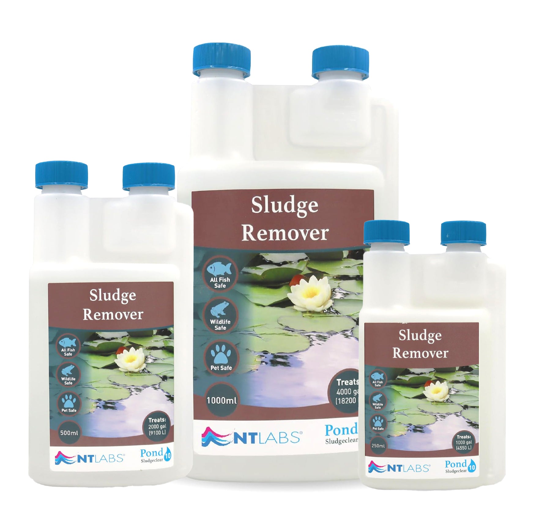 NT Labs Pond Sludge Remover Liquid Bacteria Support