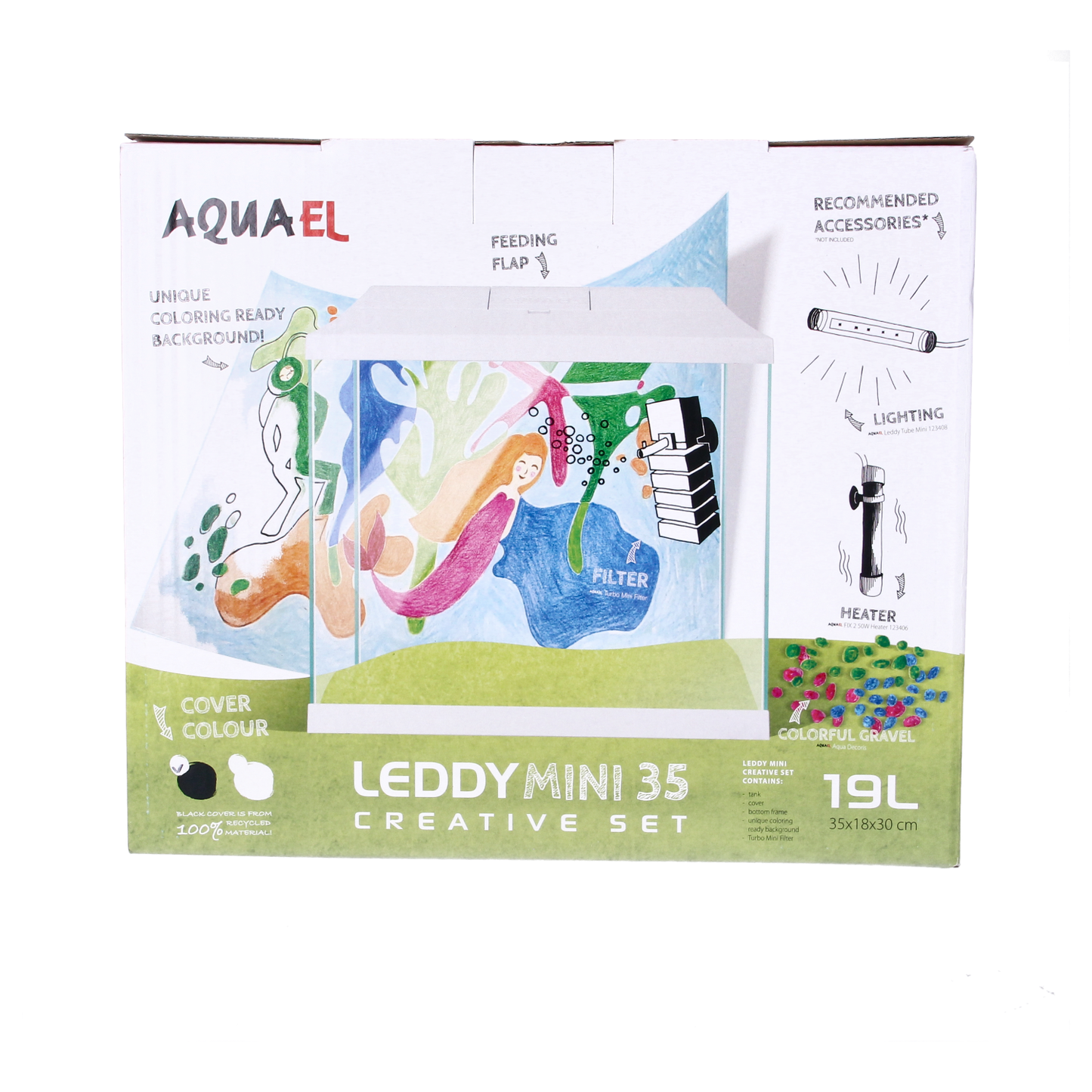 Aquael Leddy 19L Mini Aquariums