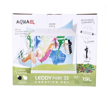 Aquael Leddy 19L Mini Aquariums