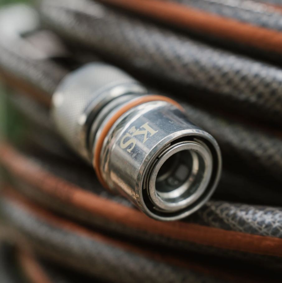 Kent & Stowe Heavy Duty Metal Hose Connector Set, Tap & Water Stop