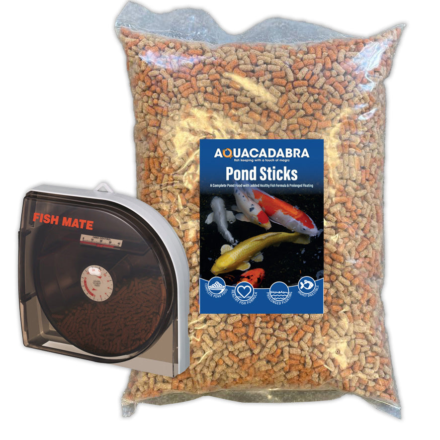 Aquacadabra Pond Food 2kg & P21 Auto Feeder