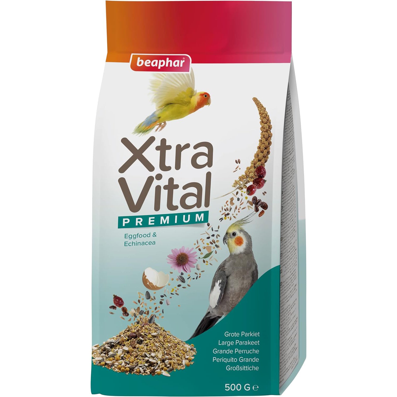 Beaphar XtraVital Large Parakeet All-in-One Food