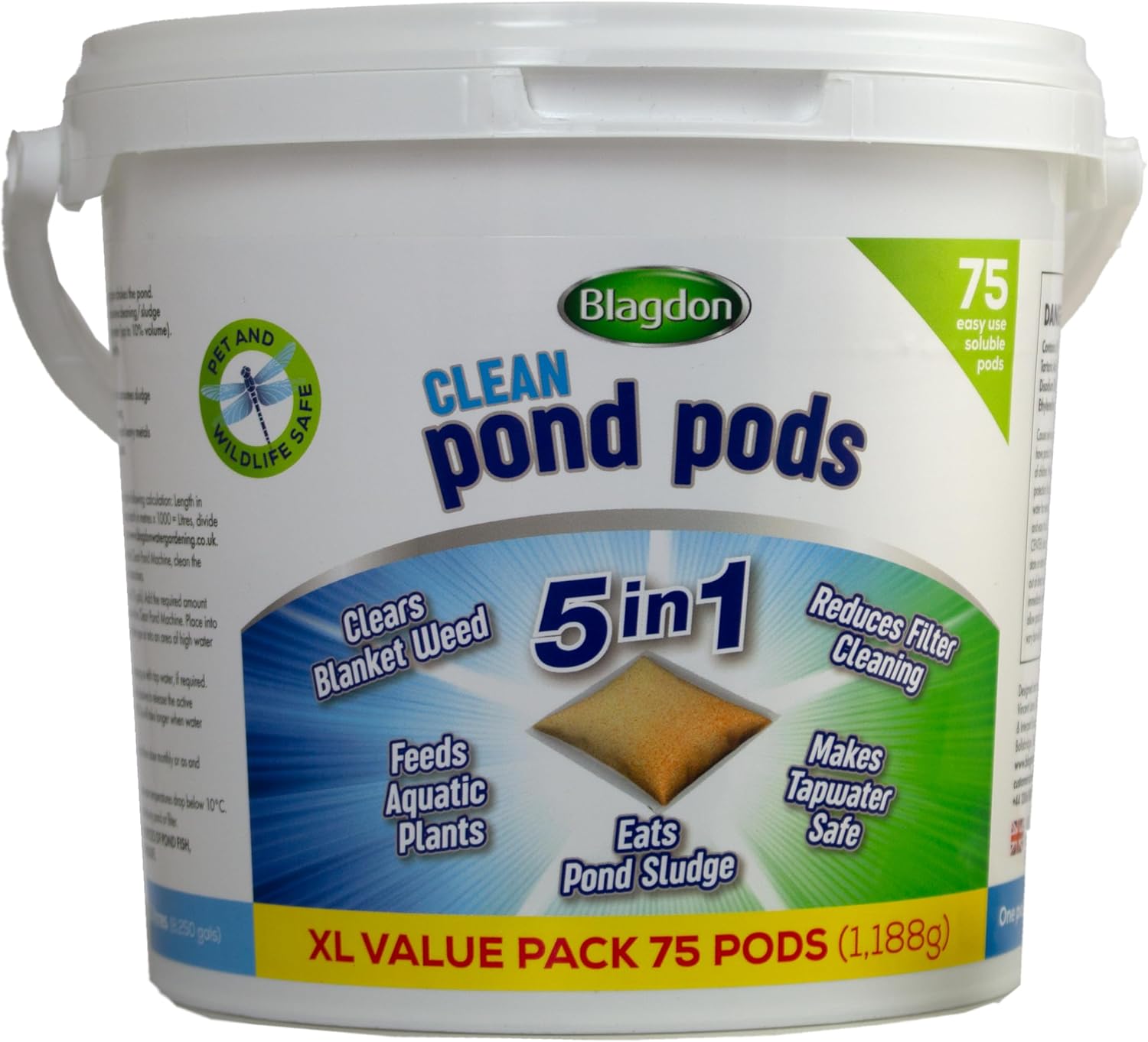 Blagdon Clean Pond Pods - 5 in 1 Treatment