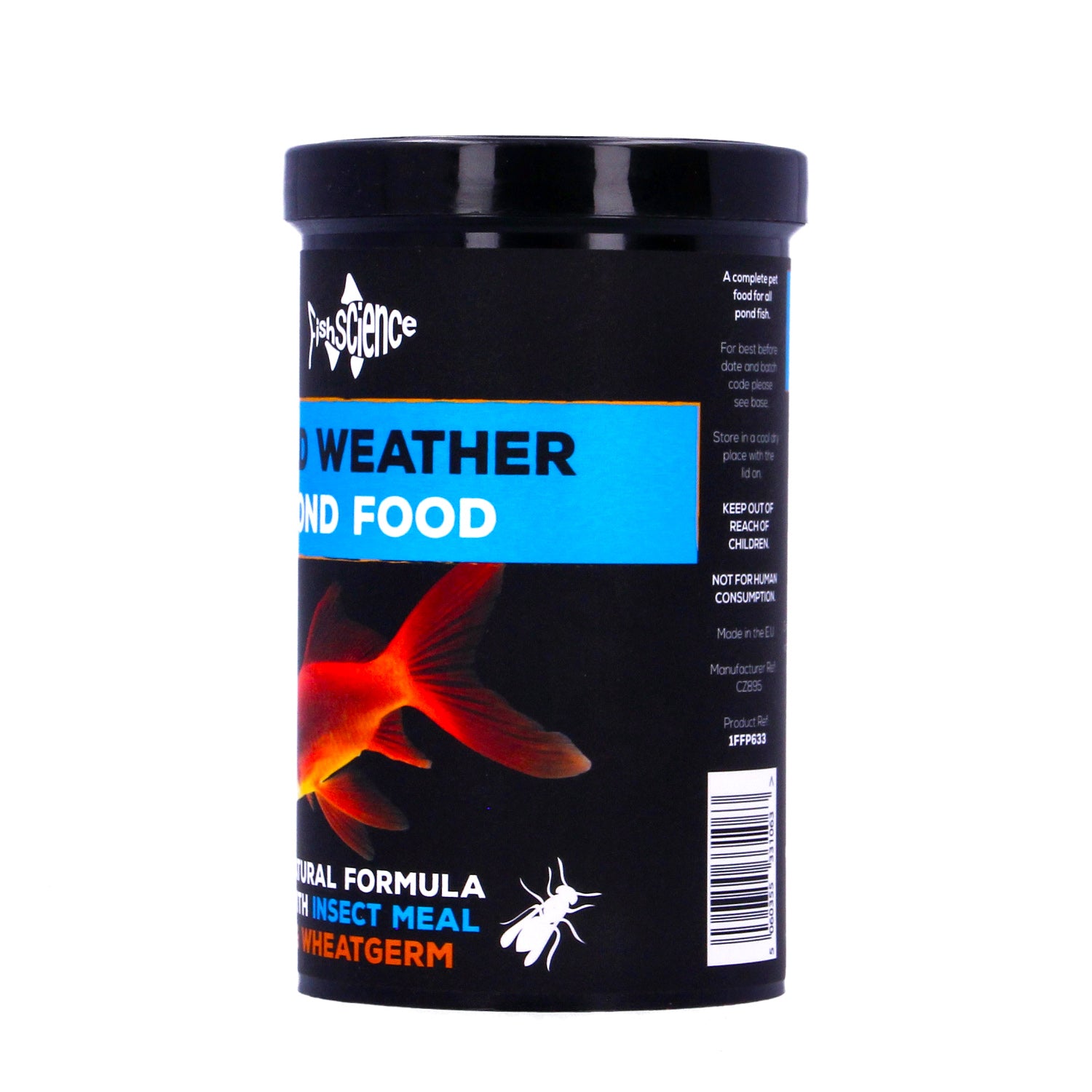 Fish Science Cold weather Pond Food Natural Formula Wheatgerm Insect 290g 1050g