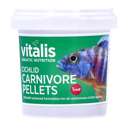 Vitalis Cichlid Carnivore Pellets - 1mm Pellets