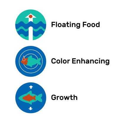 Hikari Cichlid Gold Floating Baby Pellets 250g x 3