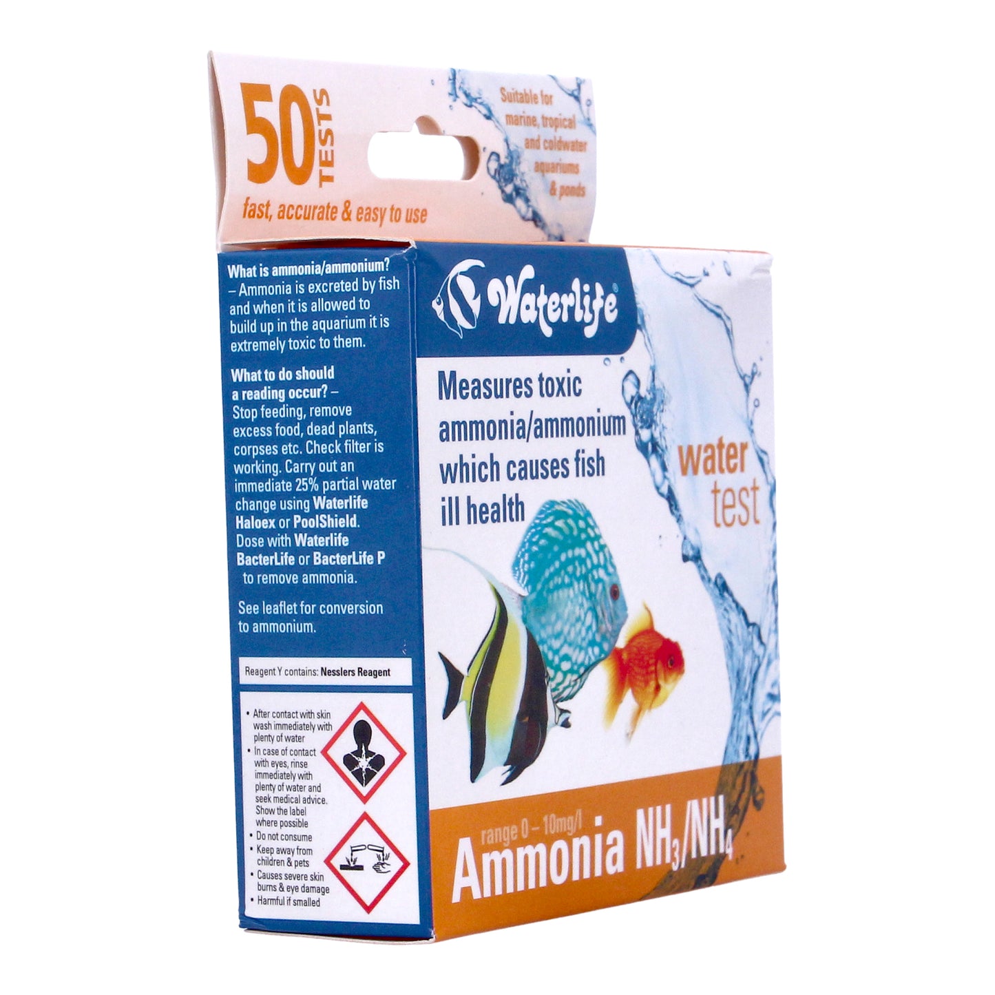 Waterlife Ammonia Nh3/Nh4 Water Test