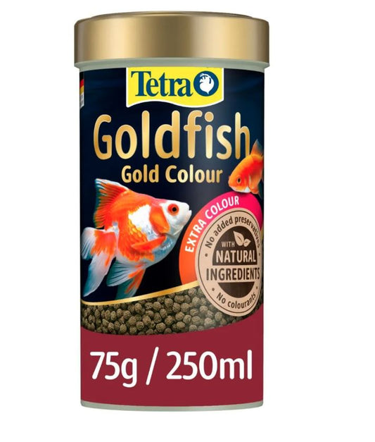 Tetra Goldfish Gold Colour 75g