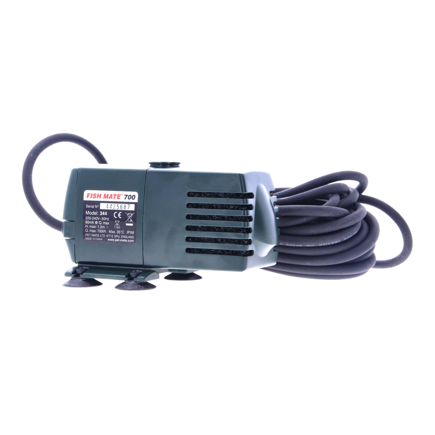 Fish Mate 700 Fountain Pump Koi Fish Garden Pond Flow Waterfall Feature Filter