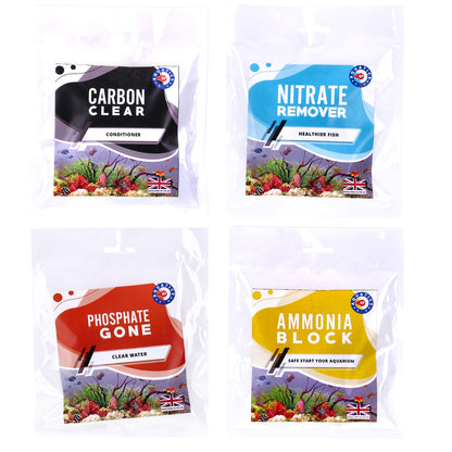 RP Aquatics Water Treatment Pods – Ammonia, Nitrate, Phosphate, Carbon