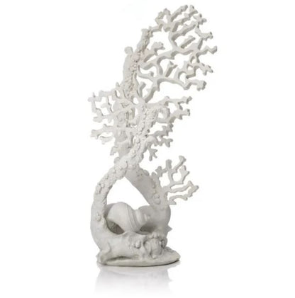 biOrb Fan Coral Ornament White Medium 