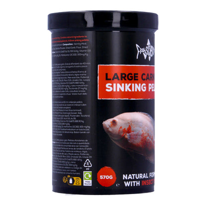 Fish Science Large Carnivore Sinking Pellets  285g and 570g