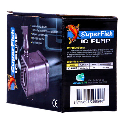 Superfish IQ Pump 200Lph