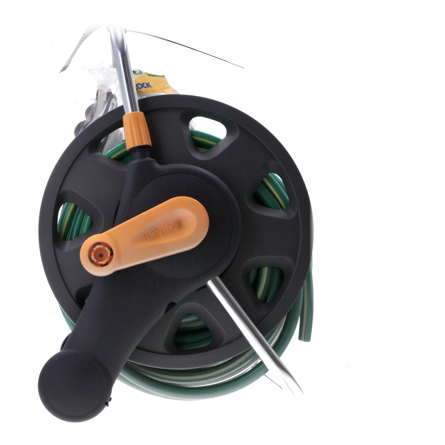 Hozelock Assembled Reel 30m Ultraflex Hose with Fittings & Nozzle