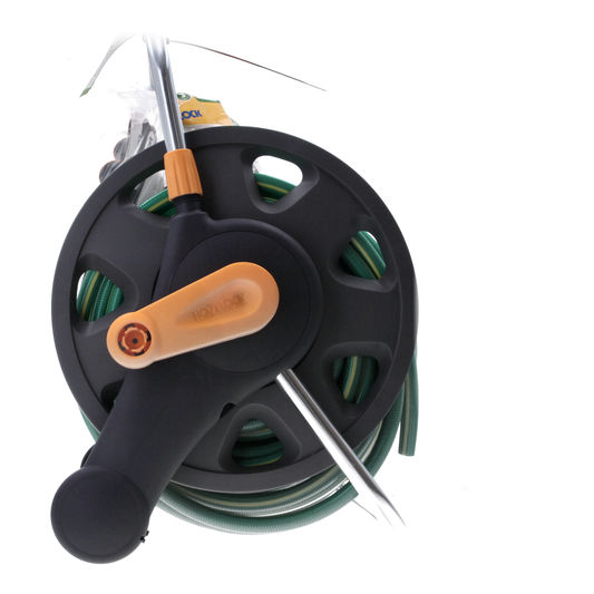 Hozelock Assembled Reel 30m Ultraflex Hose with Fittings & Nozzle