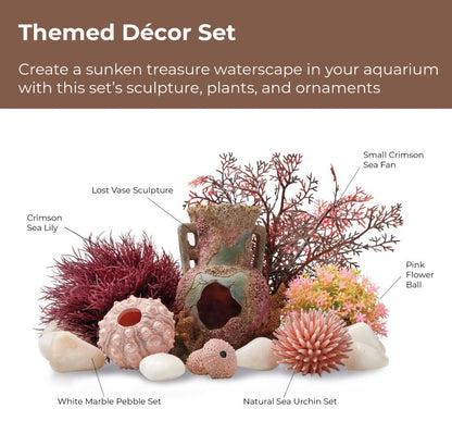 Oase biOrb Aquarium Fish Tank Decor Set 15L Lost Vase 