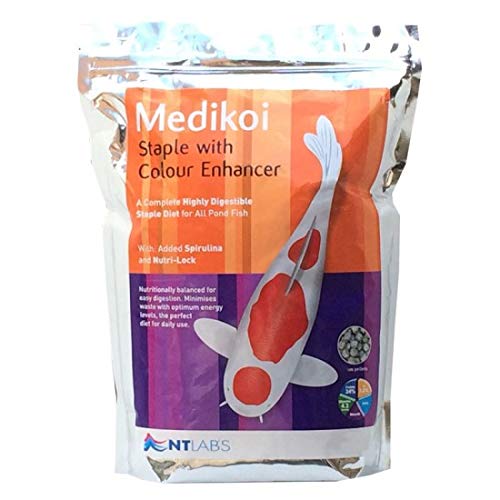 Medikoi Staple Colour 6mm Pellet 3kg Fish Food EXP 07/27