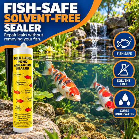Gold Label Fish-Safe Sealant 290ml - Clear