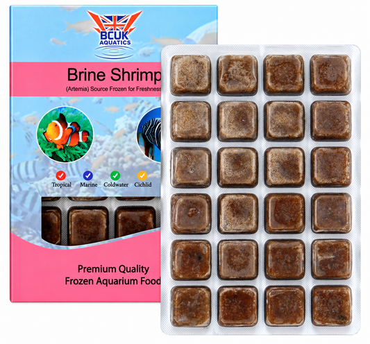 BCUK Frozen Brine Shrimp 100g (Pathogen-Free, Fish-Ready)