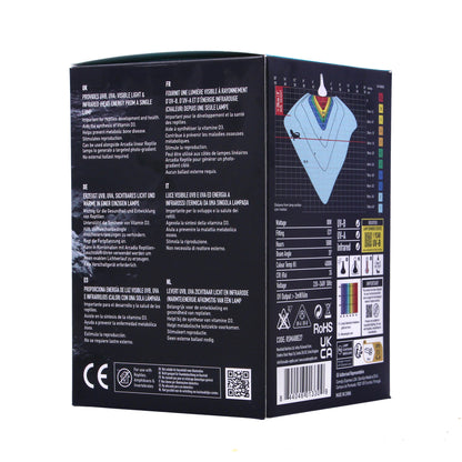 Arcadia 80w D3 UV Basking Lamp - SMA80E27