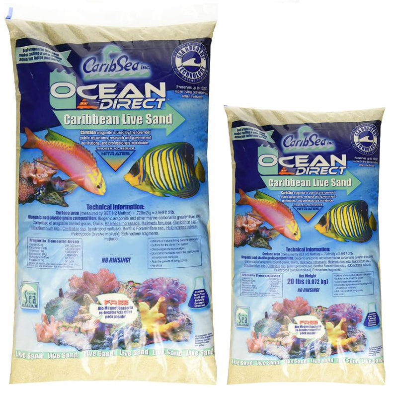 CaribSea Ocean Direct Natural Live Sand