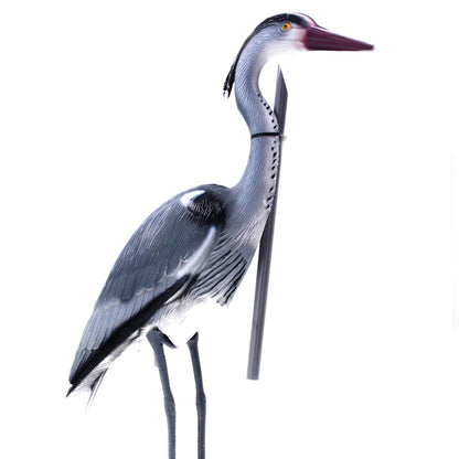 Bermuda Heron Pond Ornaments Bird Deterrent Decoration Protect Fish Koi Garden